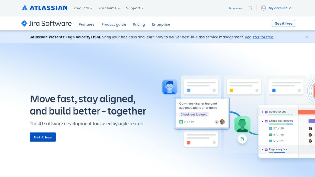 Jira agile project management software