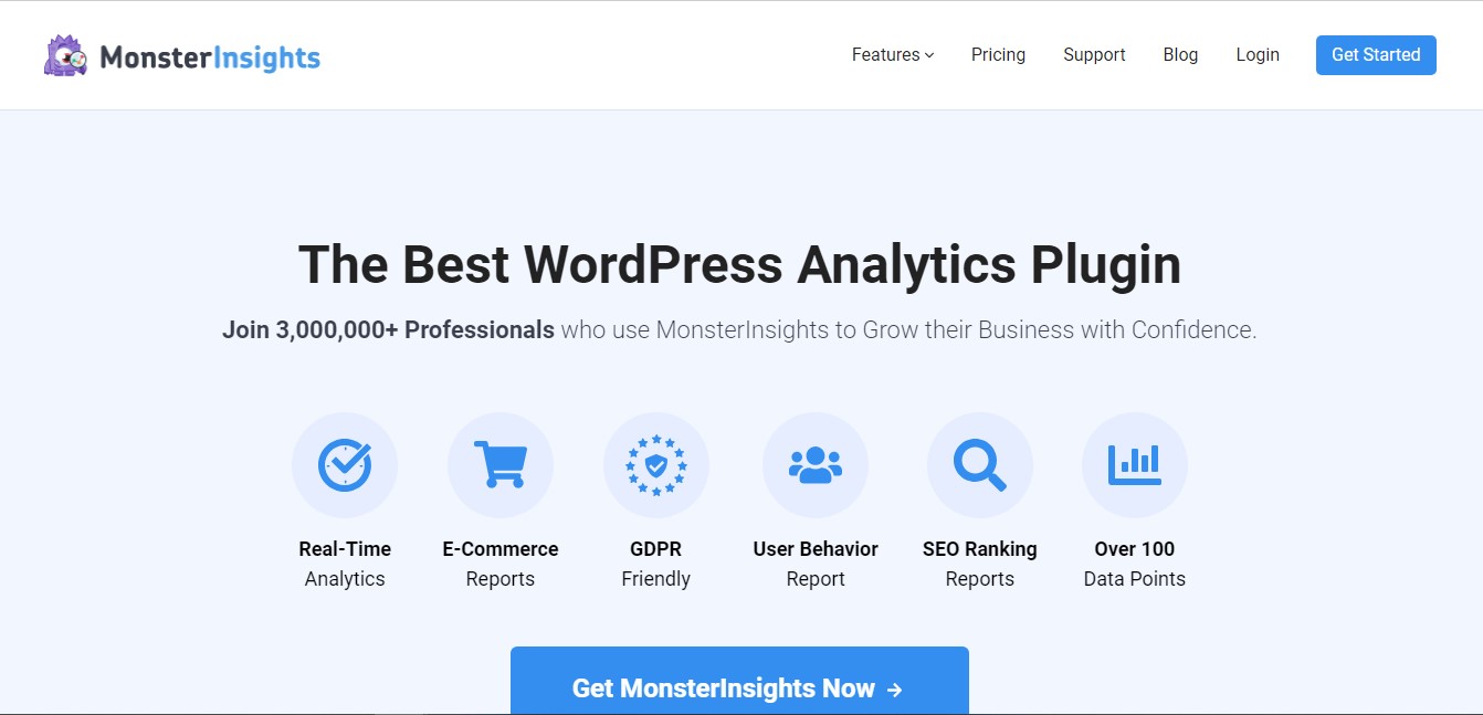 Monsterinsights The Best WordPress Analytics Plugin