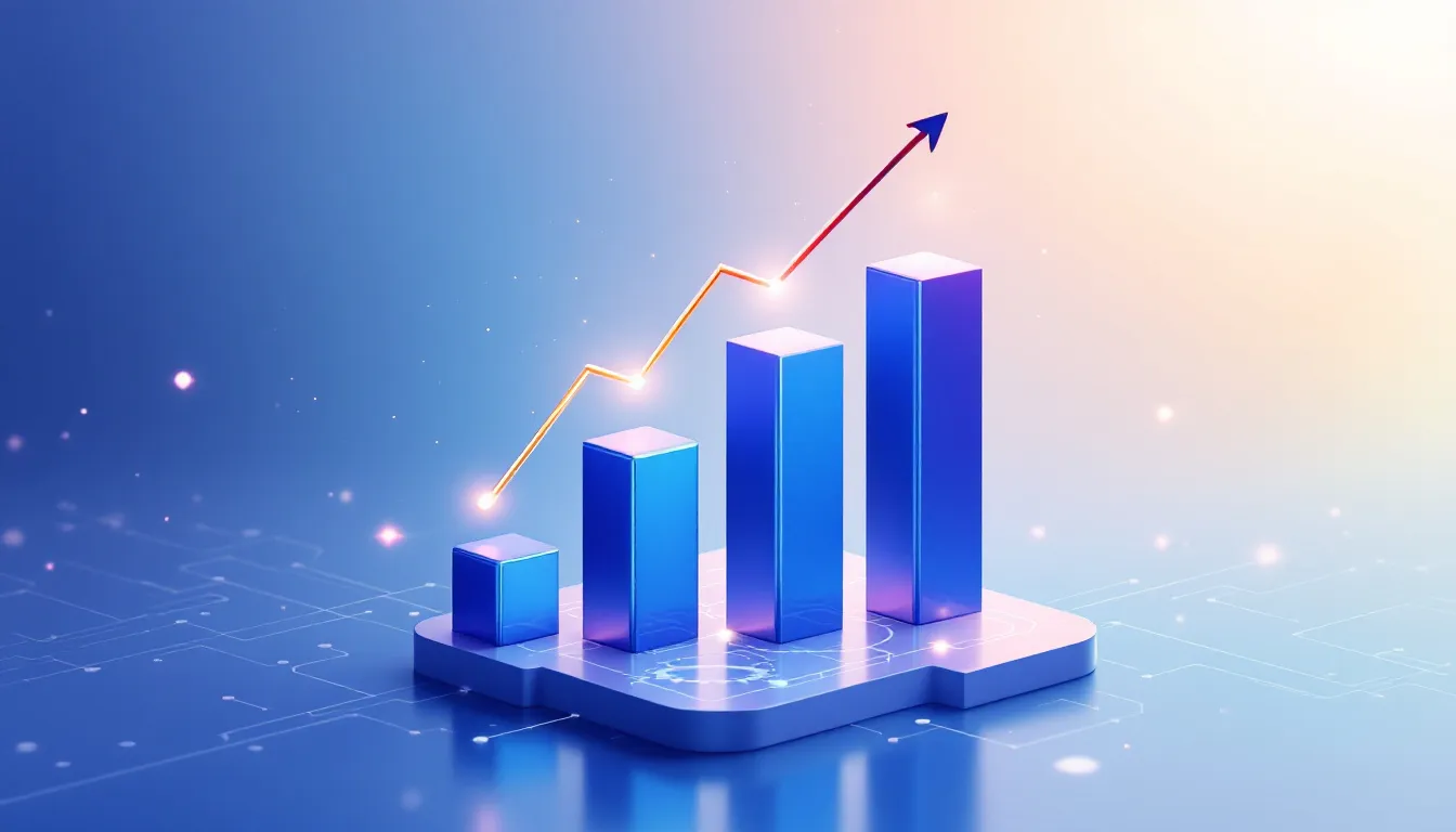 A graphical representation of measuring success in landing page performance.