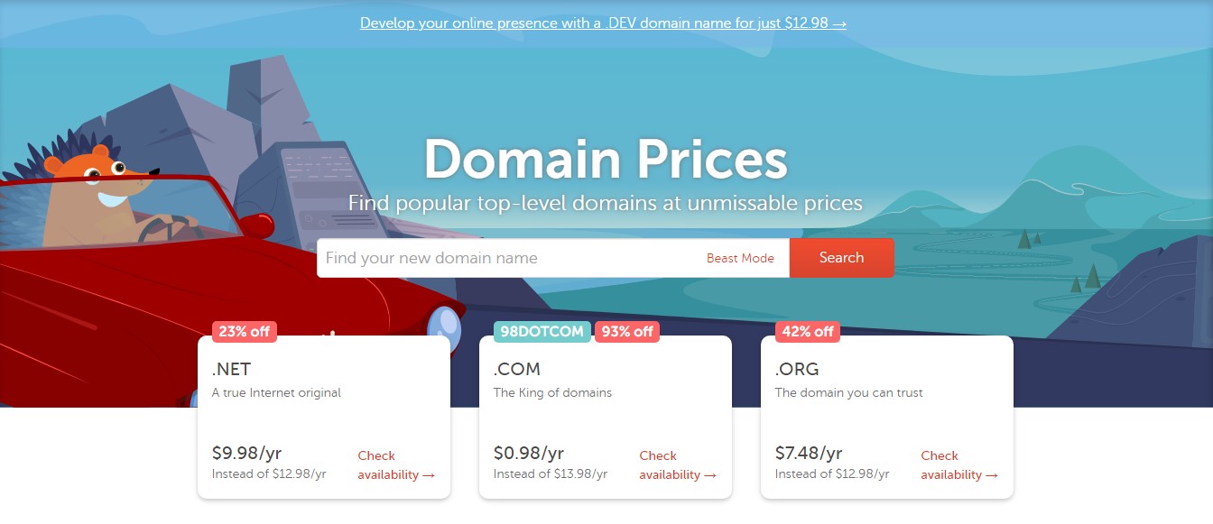 namecheap domain registration