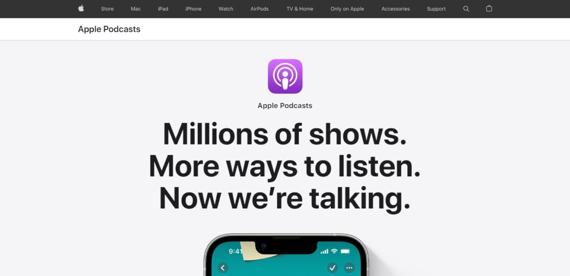 Apple podcasts