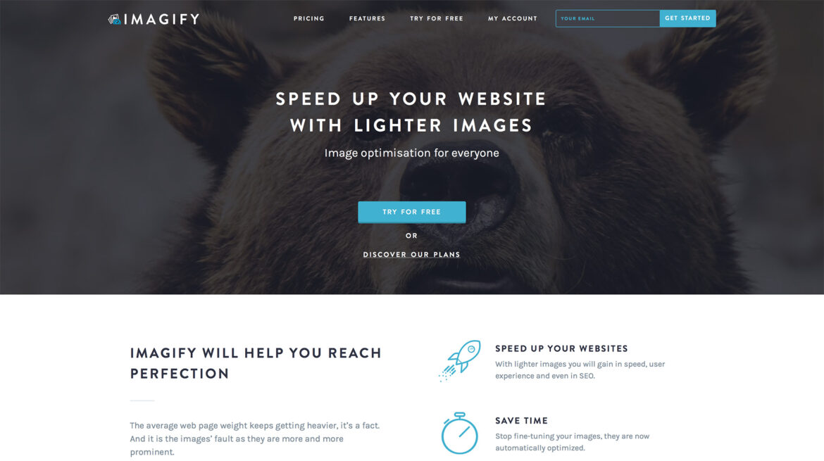 Imagify website